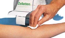 Zelletten Zelltupfer Rolle 4 x 5 cm, 2