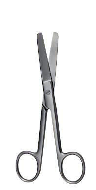 Chirurgische Schere, Standard gerade,