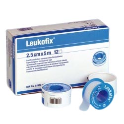 Leukofix Rollenpflaster Groápackung, 5