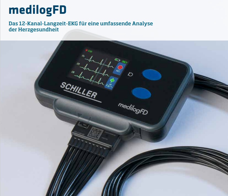 Schiller Langzeit EKG medilog FD