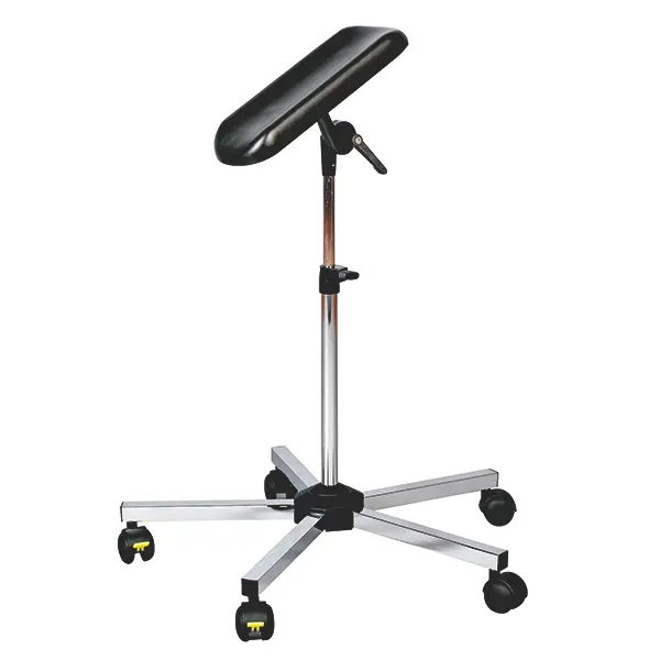 Arm- und Beinauflage auf Rollstativ