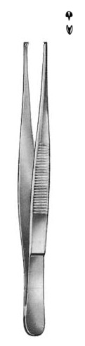 chirurgische Pinzette Standard1:2 Zack