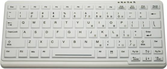 MedicalKey Hygiene-Tastatur 82 Tasten,