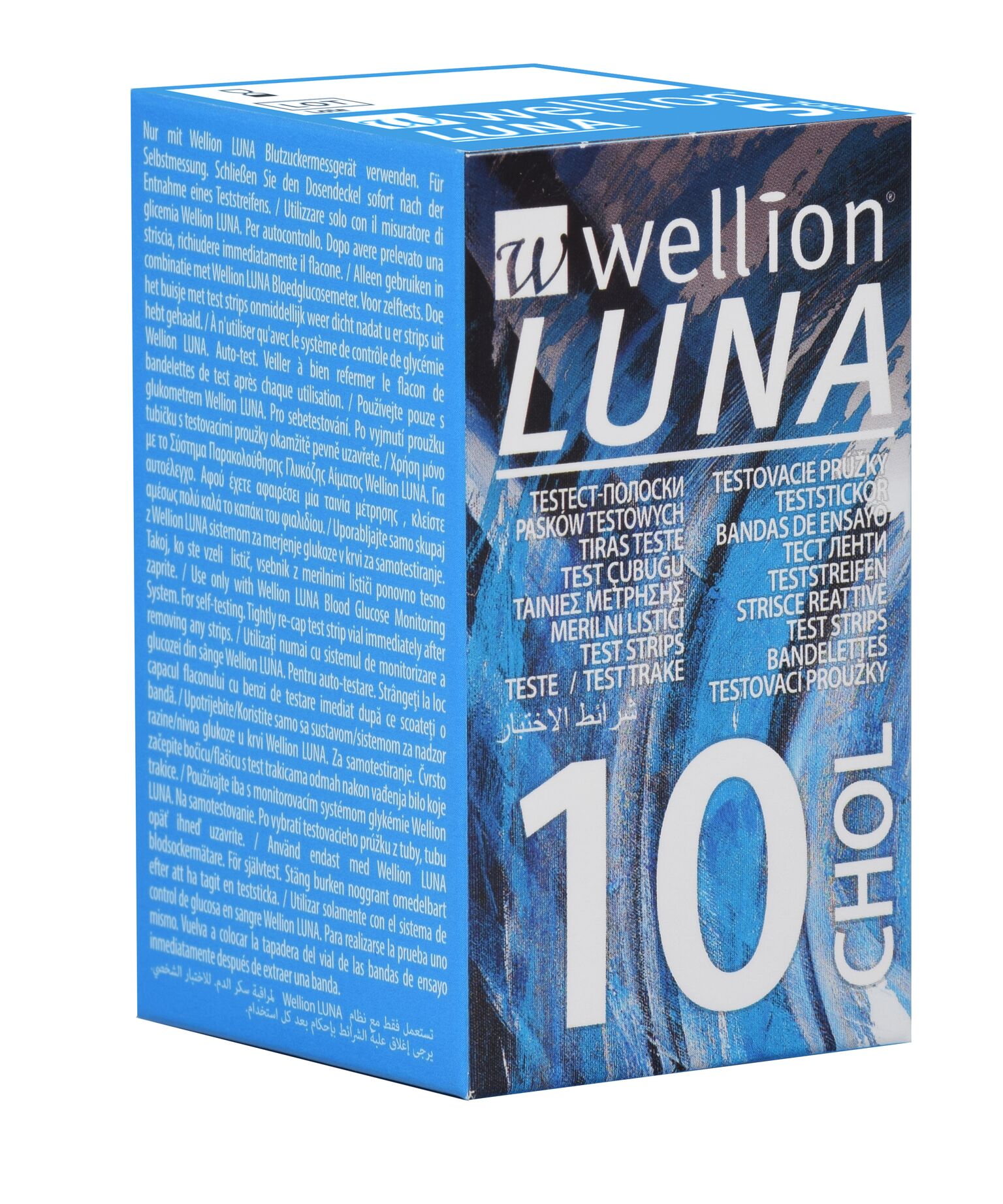 Wellion LUNA CHO Teststreifen, 10 Stk.