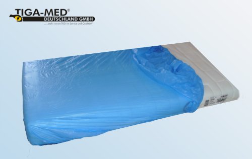 Matratzenschonbezüge blau, PE Gummizug