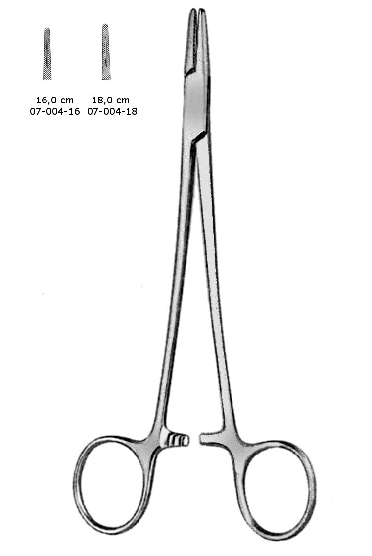 Nadelhalter Mayo-Hegar schlank, 18 cm