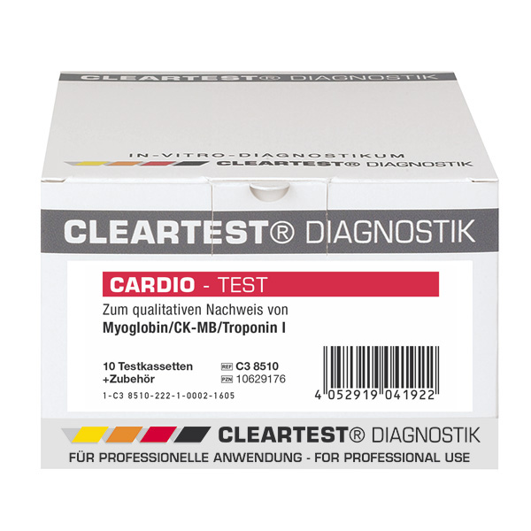 Cleartest Cardio Myoglobin/CK-MB/Trop