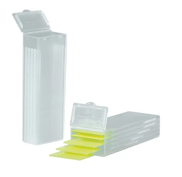 Versandgefäß für Objektträger 80x28x15