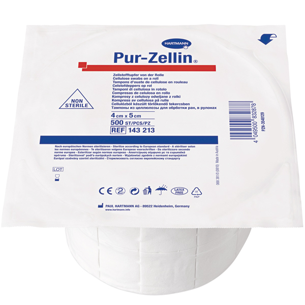 Pur Zellin Tupferrolle 500 StkFormat 4