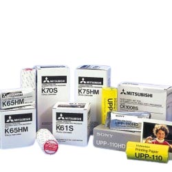 Mitsubishi K 61 S/B EKG Papierf. Druck