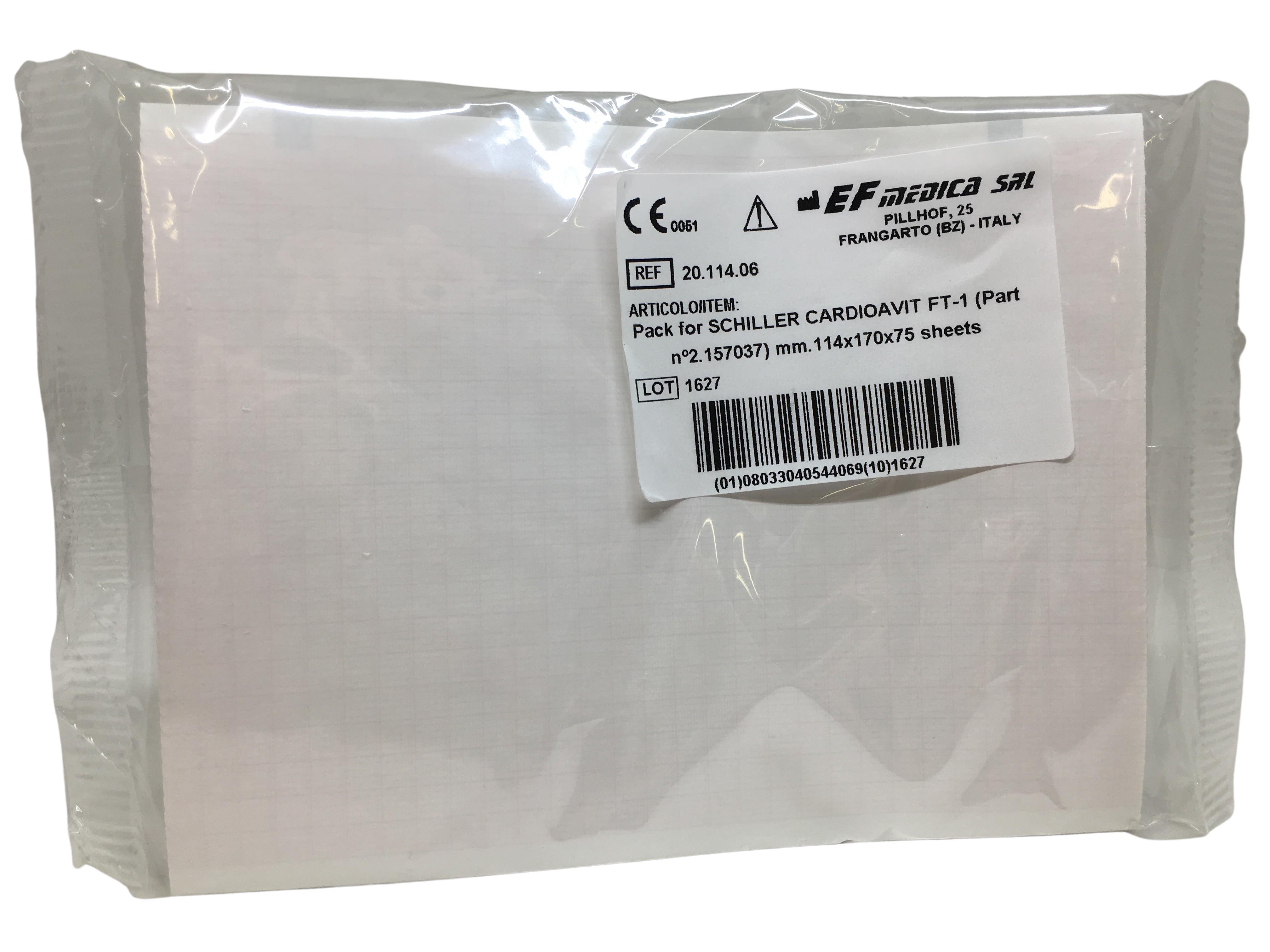 Schiller Cardiovit EKG Papier FT