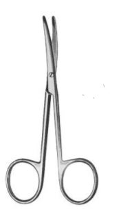 Lexer Schere Baby, gerade, 10,5 cm