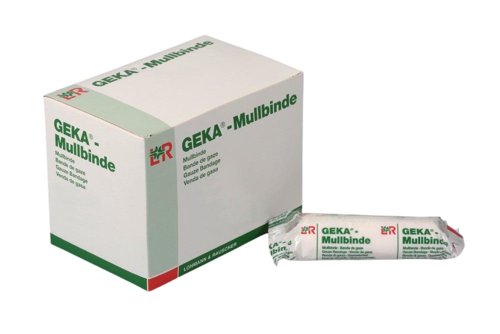 Mullbinden 8 cm x 4 m, einzeln verpack