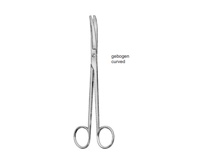 Wertheim Schere, gebogen, 20 cm