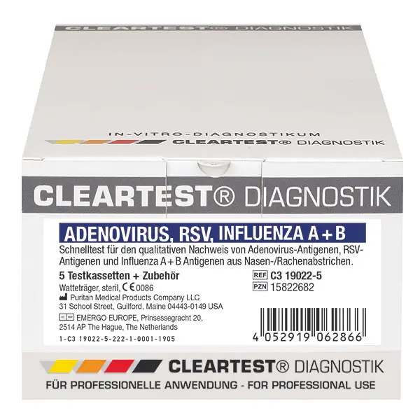 Cleart. RSV/Influenza Schnellt. 10 T.
