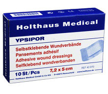 Wundverband Ypsipor steril weiá, 72 x
