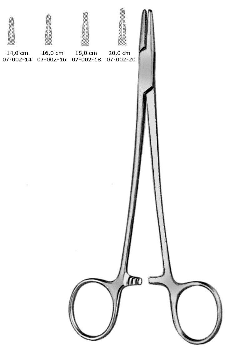 Nadelhalter Mayo-Hegar normal, 14,5 cm