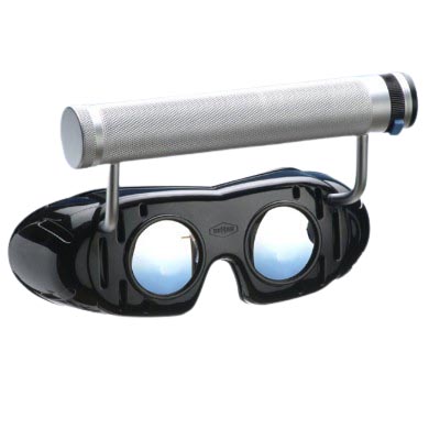 Nystagmusbrille nach Frenzel mit feste