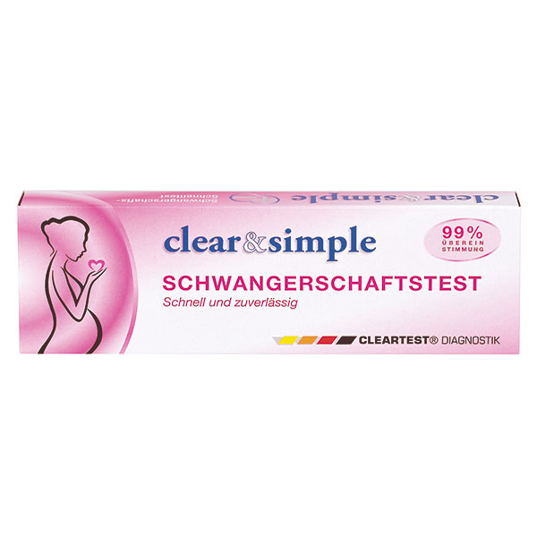 Clear & Simple HCG Midstream Test