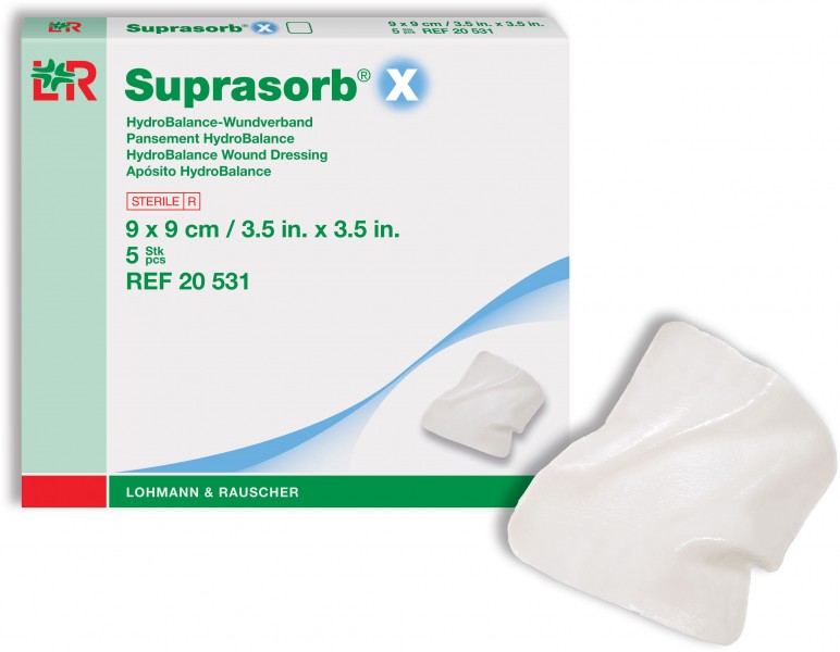 Suprasorb X, 14 x 20 cm Hydro Balance,