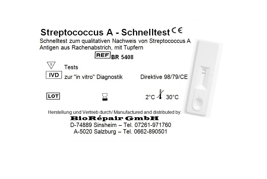 Streptokokken A Schnelltest Biorepair
