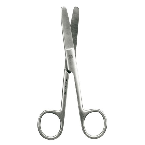 Chirurgische Schere gebogen 14,5 cm