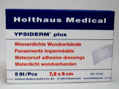 Ypsiderm plus wasserdicht steril, 72 x