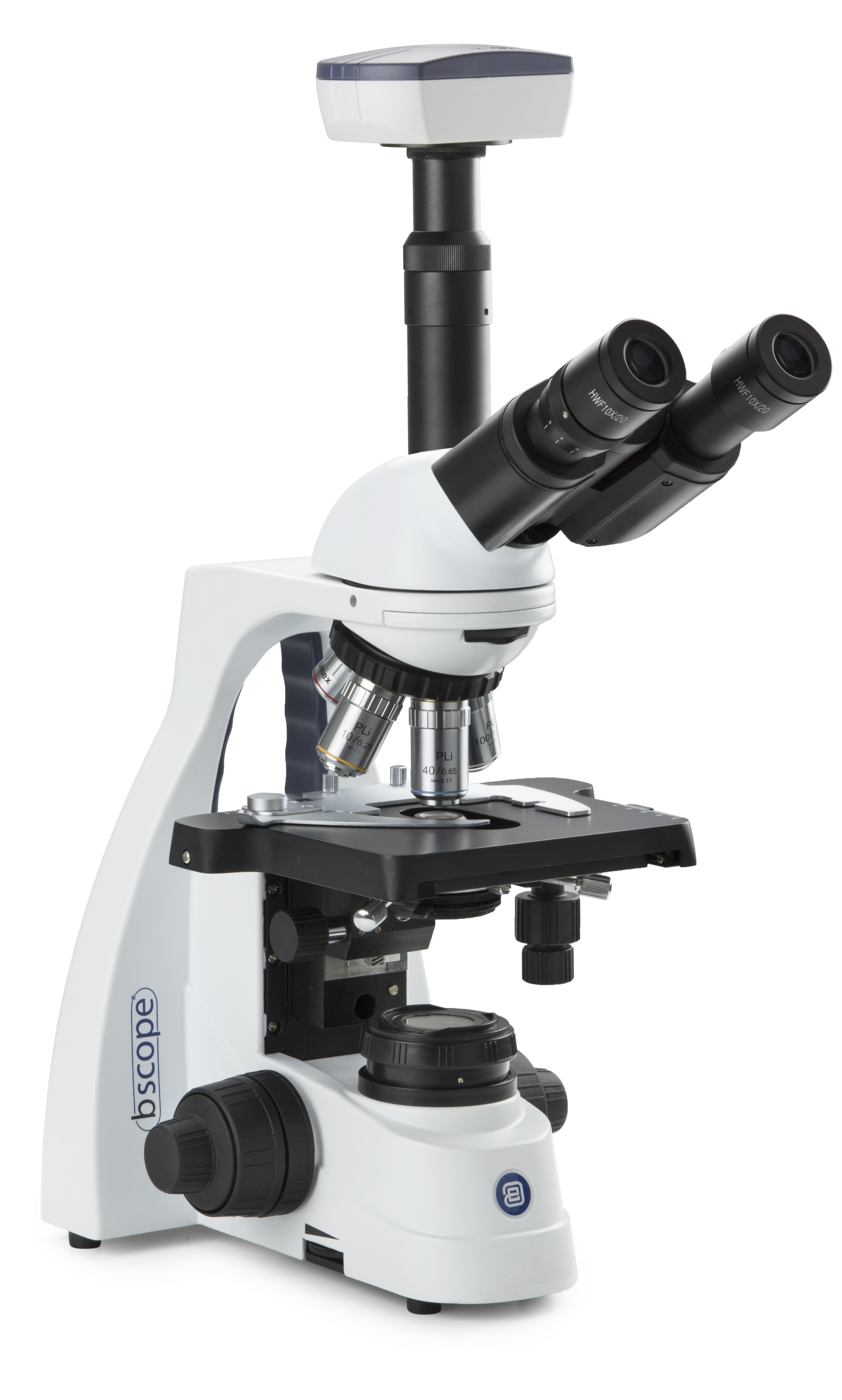 bScope trinokulares Hellfeld-Mikroskop
