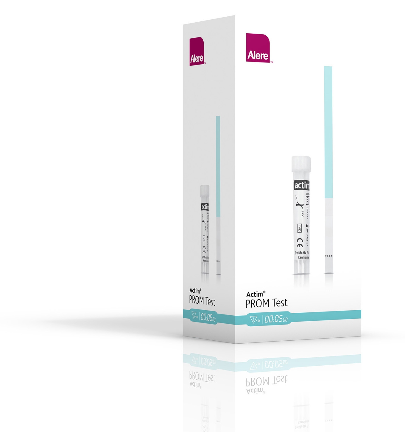 Meditec.at Alere Actim PROM 20 Tests betreffend vorzeitiger Blasensprung