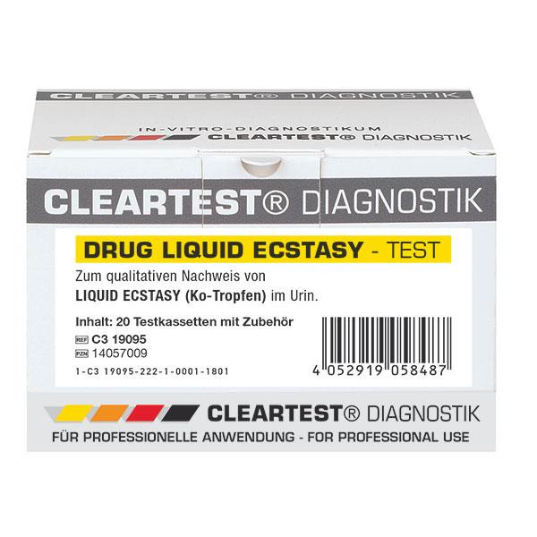 Meditec.at Cleartest Liquid Ecstasy 5 Tests zum Nachweis von KO
